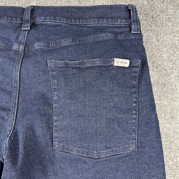 L.L.Bean Jeans Mens 33x29 Blue Standard Fit Straight Stretch Denim Pants Casual - Picture 5 of 7